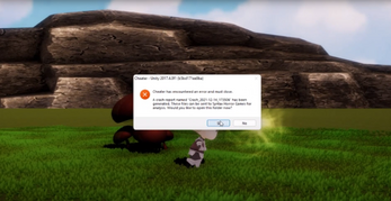 >cheater screenshot