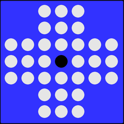 Peg Solitaire screenshot