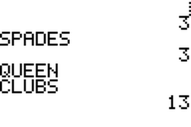 Black Jack - all variants of TI-84 Image