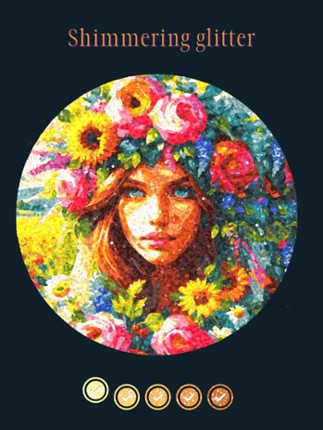 Glitty: color by glitter screenshot