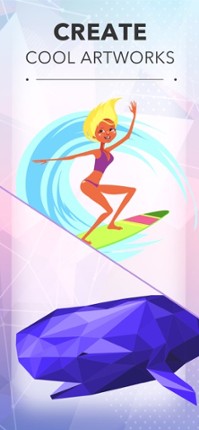 Hey Poly - 3D Art Puzzle Game Image