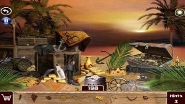 Hidden Object Pirates Treasure Island Image