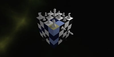 Non-Euclidean Chess Image