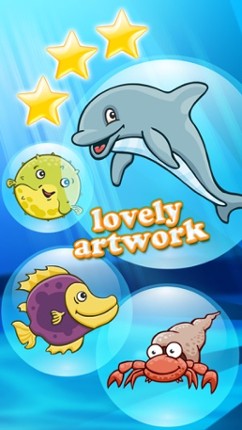 Ocean puzzle HD with colorful sea animals and fish screenshot