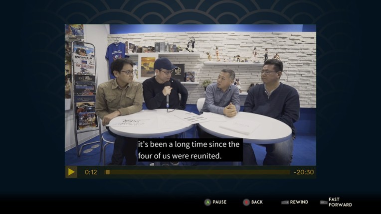 SAMURAI SHODOWN NEOGEO COLLECTION screenshot