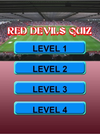 Soccer Team Trivia Quiz "For Manchester United FC" Image