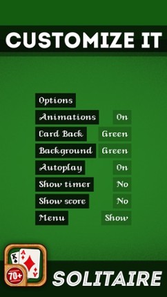 Solitaire 70+ Free Card Games in 1 Ultimate Classic Fun Pack : Spider, Klondike, FreeCell, Tri Peaks, Patience, and more for relaxing screenshot