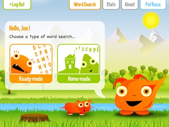 Squeebles Word Search Image