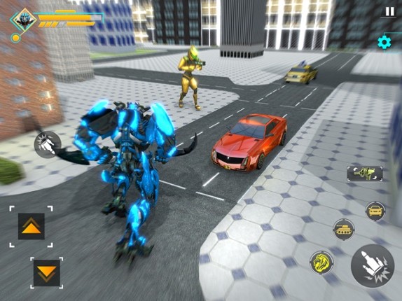 Superhero Robot Alien Rescue screenshot