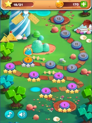 Sweet Candie Cookie Legend : Cookie Blast Match 3 Game Image