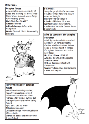 Tomb of the Slumbering Queen | For Mausritter screenshot