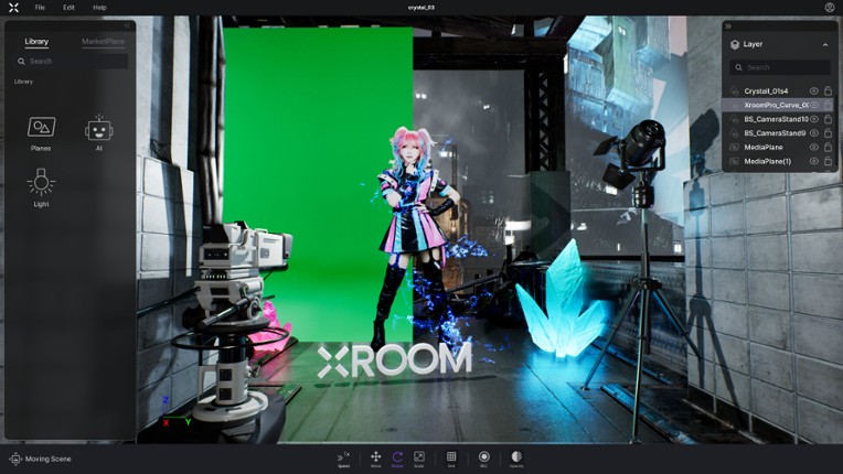 XROOM screenshot