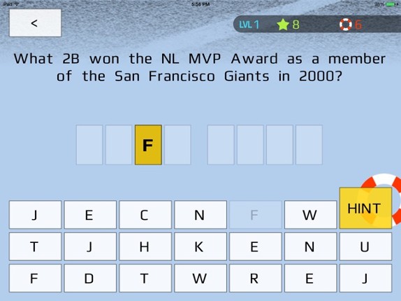 Baseball Trivia Stats &amp; Awards screenshot