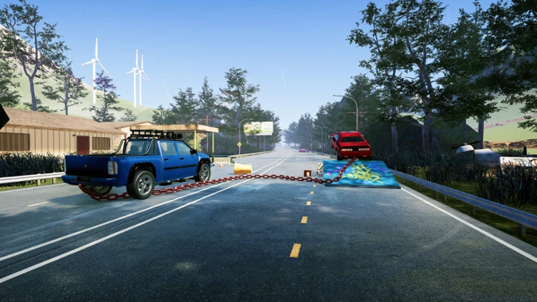 Chained Cars screenshot