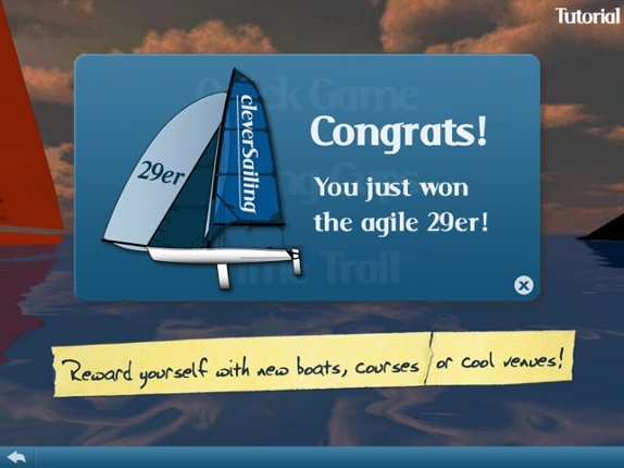 CleverSailing HD Lite - Sailboat Racing Game for iPad Image