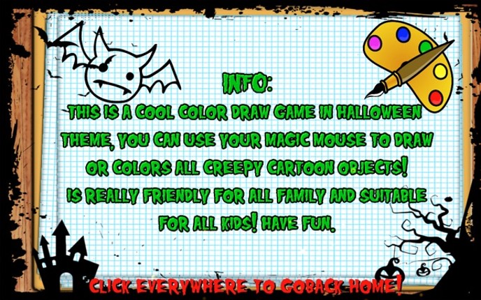 Color Objects Kids Halloween screenshot