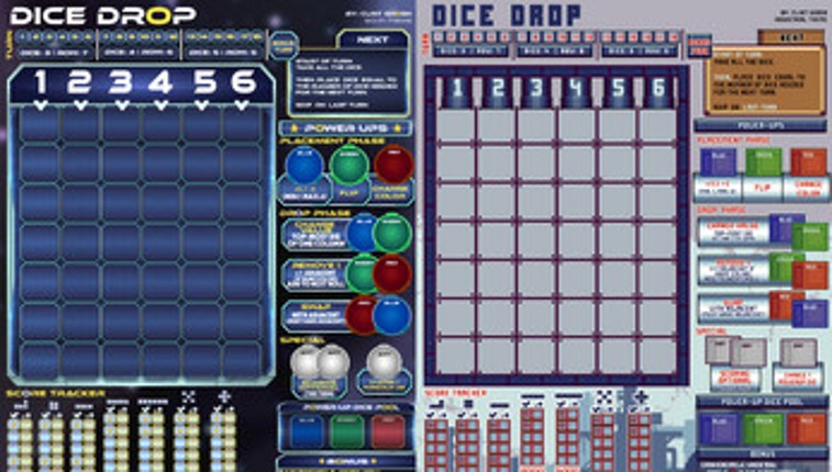 Dice Drop - Tetris-inspired Dice Game Image