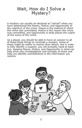 FICSion: Episodic Mystery RPG Image