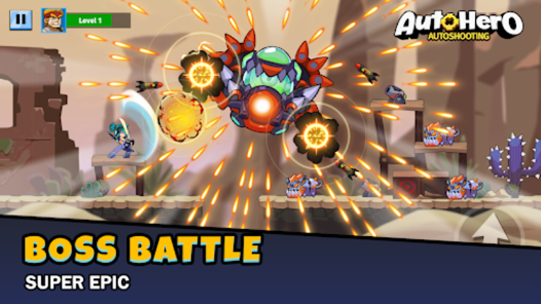 Auto Hero: Auto-shooting game screenshot