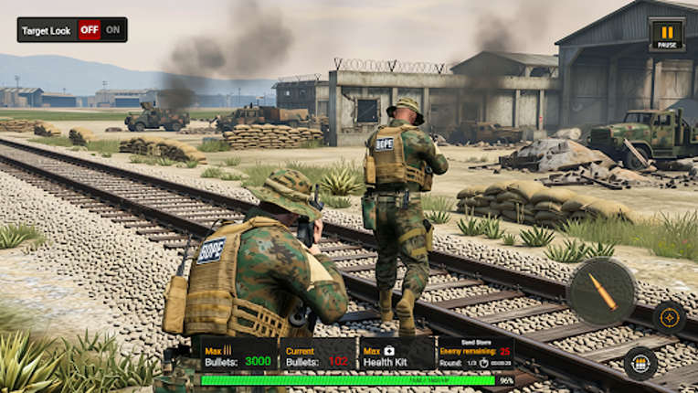 Military Truck Cargo Game 3d screenshot