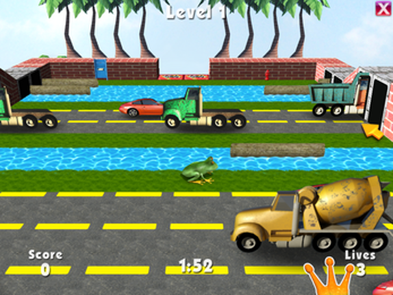 3D Frog Frenzy for Raspberry Pi screenshot