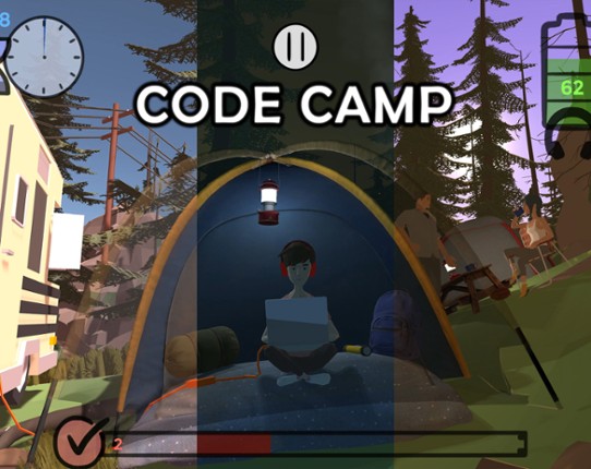 Coding at Camp Image