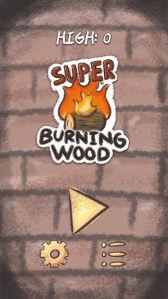 Super Burning Wood Image
