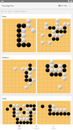 Tsumego Pro (Go problems) screenshot