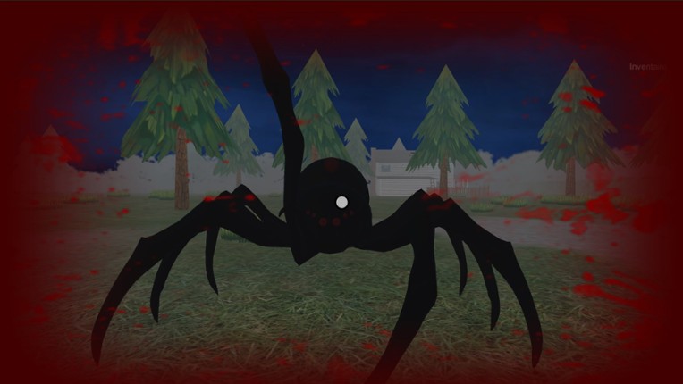 Giant Spider Horror Image