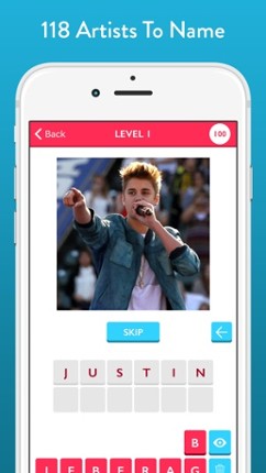 Guess The Music Artist - Free Quiz Game About Singers And Bands screenshot