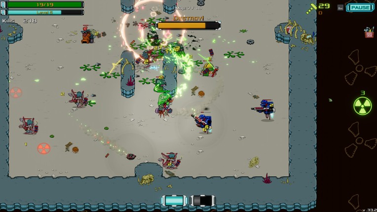 Gunbot Diplomacy: Blast Off screenshot