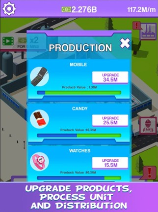 Idle Factory Complex screenshot