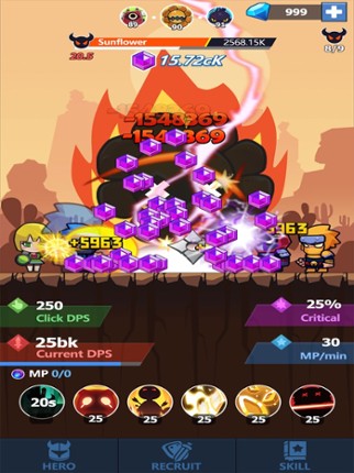 Idle Tap Hero screenshot