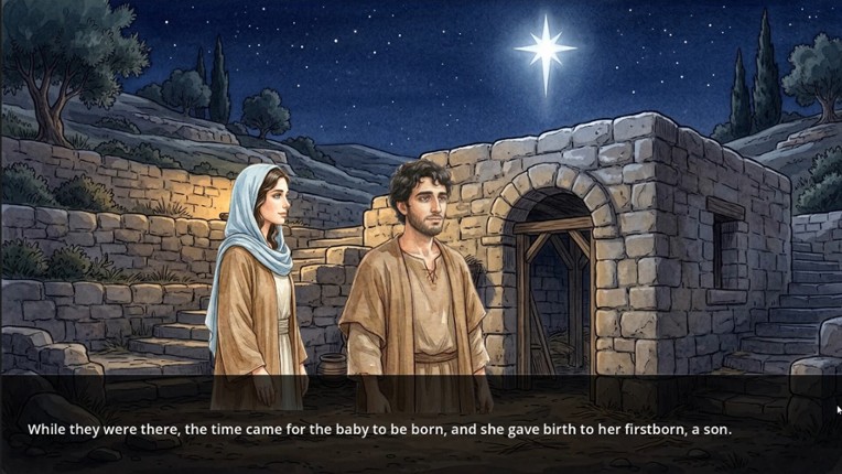 Jesus Christ: A Gospel Visual Novel screenshot