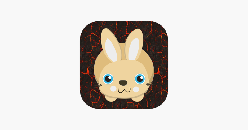 Lava Floor Escape: Jumpy Bunny Image