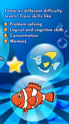 Ocean puzzle HD with colorful sea animals and fish screenshot