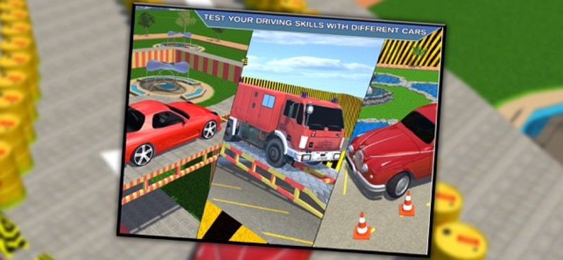 Parking Obstacle Course 3d Image