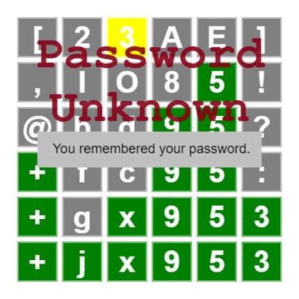 Password Unknown Image