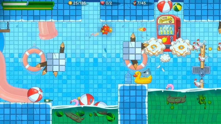 Pillow vs Chickens Image