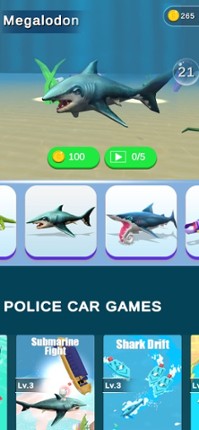 Shark Island 3D Image