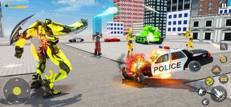 Superhero Robot Alien Rescue screenshot