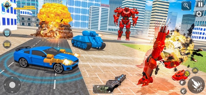 Superhero Robot Alien Rescue screenshot