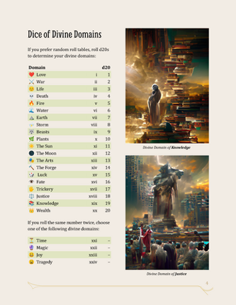 The Deck of Divine Domains Image