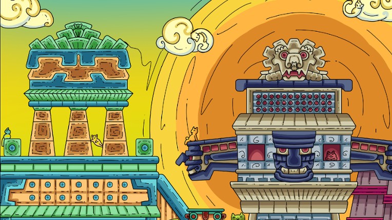 100 Aztec Cats screenshot