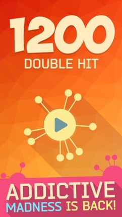 1200: Double Hit - Two Color Dots Addictive Puzzle screenshot