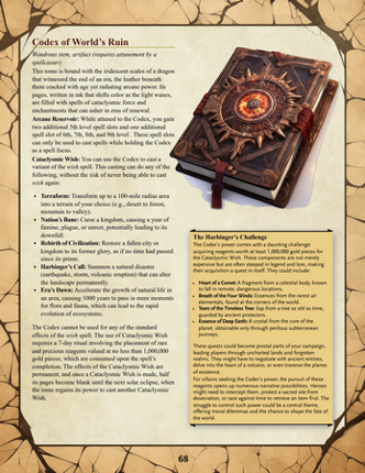 Apocalypse Codex: The Catalysm Handbook screenshot