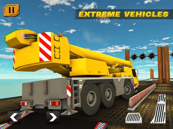 Construction Cargo Ramp Stunts screenshot