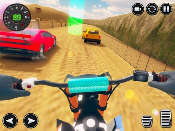 Dirt Bike Rider Stunt Games 3D screenshot
