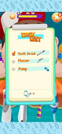 Dr Teeth Dentist - Brush game screenshot