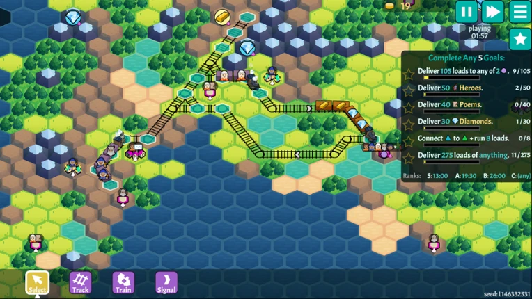 ElfTrains screenshot